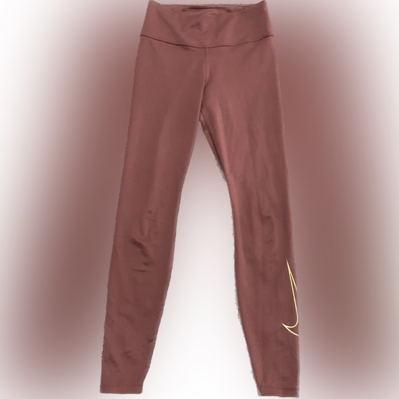 Nike Preloved Terracotta/Rust Leggings - Picture 3 of 6